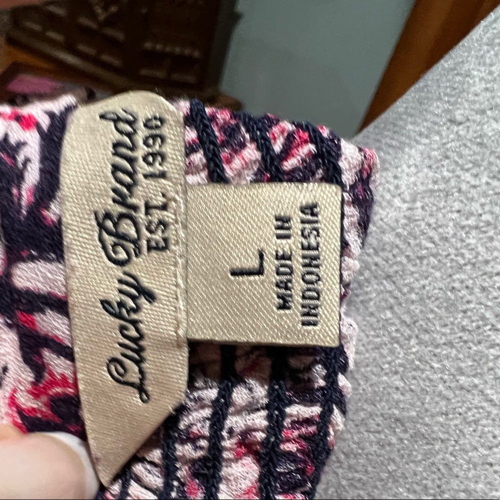 Lucky Brand Long Sleeve Shirt, SZ L - Picture 3 of 3